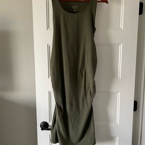 Isabel Maternity Ruched Dress